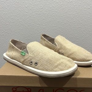 Sanuk slip on shoes